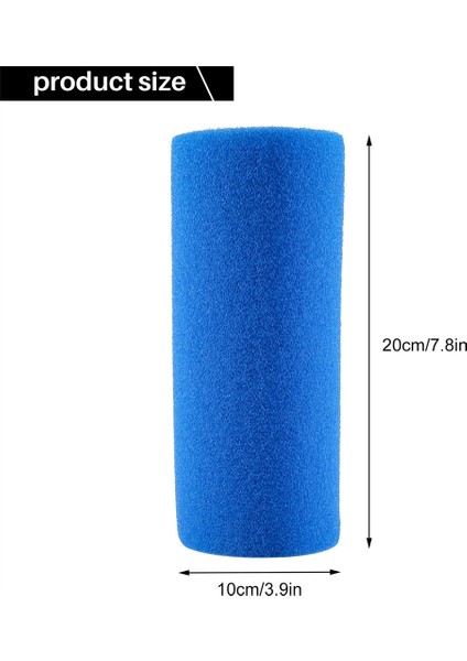 4 Adet Filtre Sünger, Havuz Filtresi Kartuşu, Bir Yeniden Kullanılabilir Yıkanabilir Filtre Süngeri, Intex Için Sünger Filtre Kartuşu Yazın (Yurt Dışından)