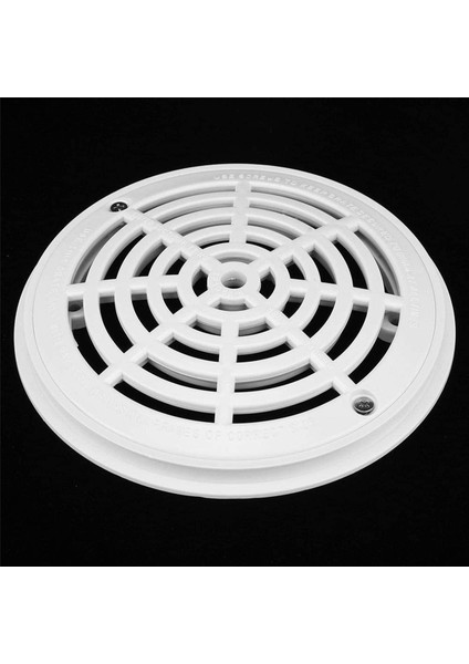 6pcs 8 Inç Havuz Ana Drenaj Kapağı Üst Izgara Alt Montaj Plakaları Beyaz Yedek Havuz Drenaj Kapağı (Yurt Dışından) indirimleri