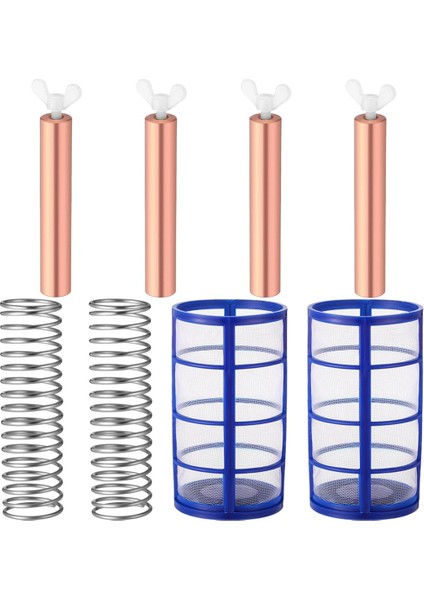 Bakır Anot Yedek Kiti Güneş Havuzu, Bakır Anot Dahil, 4.13 x 0.71 Inç Dişli M6 (Yurt Dışından)