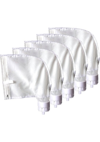 5 Paket Fermuarlı Torba Değiştirme Polaris 360, 380 Yüzme Havuzu Temizleyici Tüm Amaçlı Filtre Çantası (Yurt Dışından)