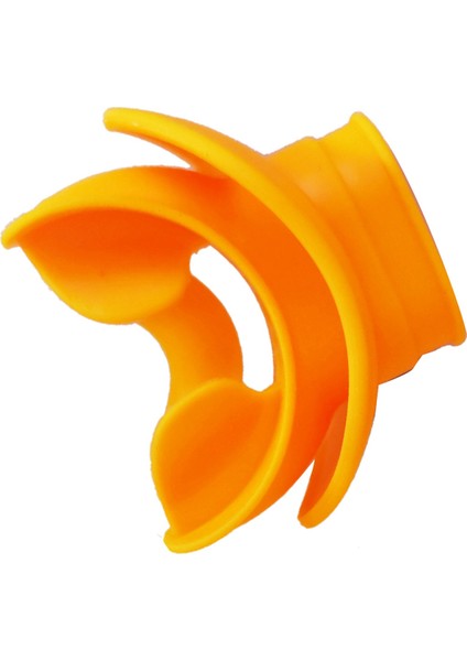 2x Kalıplanabilir Dalış Isırık Ağızlık Regülatörü Tüplü Bitme Dalış Ekipmanı Su Şnorkelli Yüzme Valfi Solunum Turuncu (Yurt Dışından) fiyatları