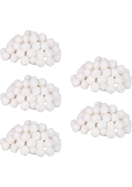 5x Yüzme Havuzları Filtre Topları Taşınabilir Islak Kuru Pamuk Koşusu Temiz Balık Tank Filtresi Malzeme Su Saflaştırma Elyaf 200G (Yurt Dışından)