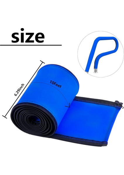 10 Ft Fermuarlı Havuz Korkuluk Kapakları Yüzme Havuzu Küpeşte Kapaklar, Yüzme Havuzu Merdiven Kolları Için Kapaklar (Yurt Dışından) modelleri