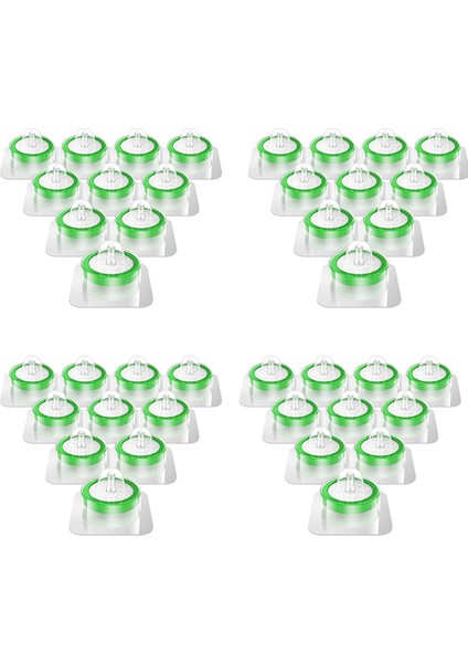 Steril Şırınga Filtresi Pes 40 Paket, 0.22UM Gözenek Boyutu, 33MM Membran Çapı, Hidrofilik Filtrasyon Yüksek Verim (Yurt Dışından)