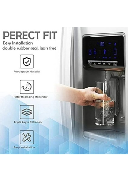 FPPWFU01 Buzdolabı Filtre Elemanları, Frigidaire Pwf-1 Buzdolabı Filtre Elemanları, Su Filtresi Için Uygun (Yurt Dışından) fırsatları