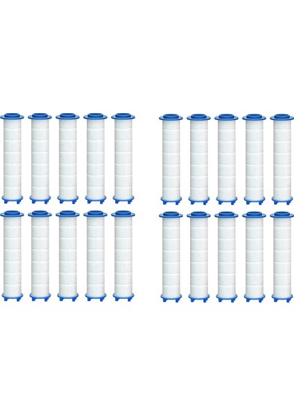 40PCS Sert Su Için Yedek Duş Filtresi - Klor ve Florürü Çıkarmak Için Yüksek Çıkışlı Duş Su Filtresi (Yurt Dışından) fiyatları