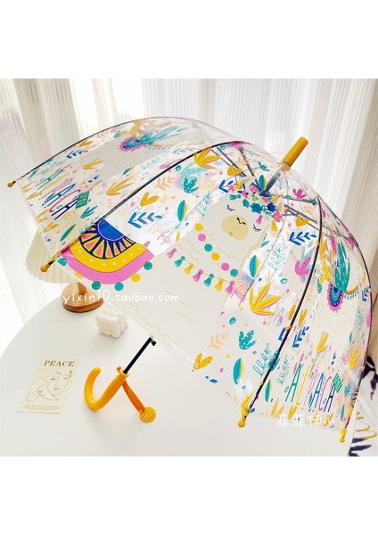 Çizgi Film Sevimli Çocuk Şemsiyesi (Yurt Dışından)