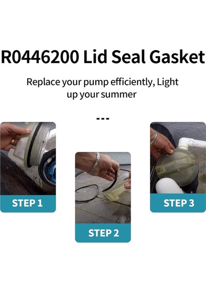 R0446200 Kapak Conta Contası ve O-Ring Zodyak, Jandy Jep, Stealth Shpf Shpm Serisi Havuz Pompaları (Yurt Dışından) fırsatları