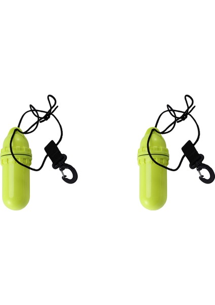 2x Kayık Dalış Kuru Kutu Dalış Şnorkelle Yüzme Su Geçirmez Silindirik Kuru Kutu Klipli Klipli ve Asılı Ip (Yurt Dışından)