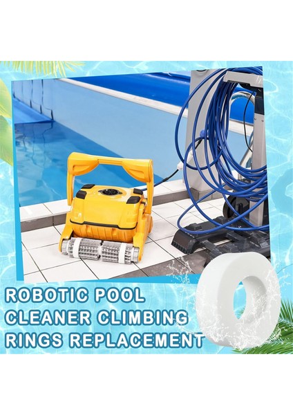 8 Pc Tırmanma Halkaları Değiştirme Dolphin M200 M400 M500 Robotik Havuz Temizleyici Için 6101611 (Yurt Dışından) indirimleri