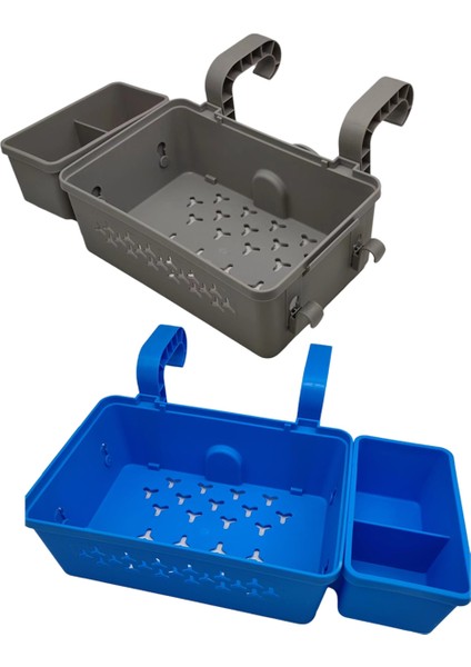 Havuz Aksesuarları, Havuz Kenarındaki Depolama Sepeti, Havuz Kenarındaki Kanca Depolama Sepeti Açık Sunumlar Asılı Depolama (Yurt Dışından)