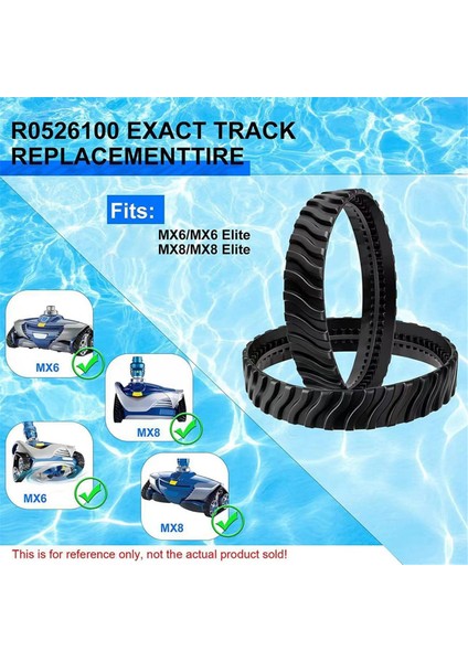 R0526100 Havuz Temizleme Robot Lastik Kemeri Zodyak Mx8 Mx6 Temizlik Lastikleri Için Uygun (Yurt Dışından) modelleri