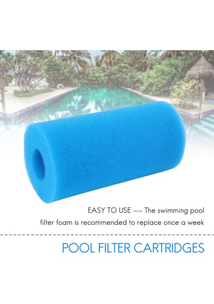 2pcs Köpük Filtre Sünger Intex A Tip A Yeniden Kullanılabilir Yıkanabilir Yüzme Havuzu Akvaryum Filtre Aksesuarları (Yurt Dışından) modelleri