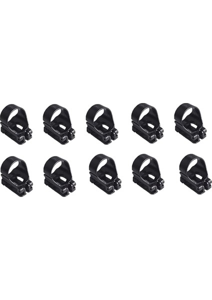 10 Adet Tüplü Dalış Evrensel Plastik Klips Şnorkel Kaleci Tutucu Yedek Şnorkelli Yüzme Ekipmanı Maske Için (Yurt Dışından)