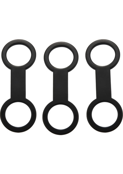 24 Adet Tüplü Dalış Dalış Şnorkel Silikon Şnorkel Maskesi Kayış Kaleci Tutucu Klipsler Siyah (Yurt Dışından) fiyatları