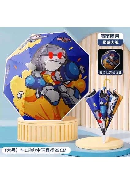 4-12 Yaş Arası Öğrenciler Için Güçlendirilmiş ve Kalınlaştırılmış Şemsiye (Yurt Dışından)