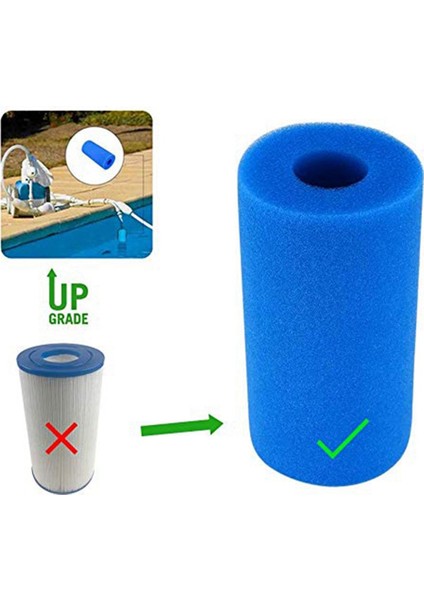 40PCS Köpük Filtre Sünger Intex A Tip A Yeniden Kullanılabilir Yıkanabilir Yüzme Havuzu Akvaryum Filtre Aksesuarları (Yurt Dışından) modelleri