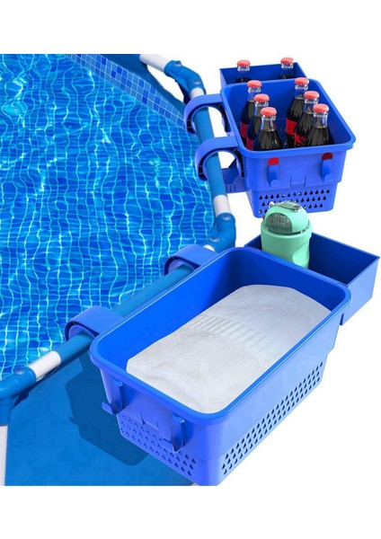 Havuz Bardağı Tutucu, Yer Üstü Havuz Organizatör Aksesuarları, Yüzme Havuzu Depolama Sepeti ile Havuz Kenarındaki Depolama Sepeti (Yurt Dışından) fiyatları