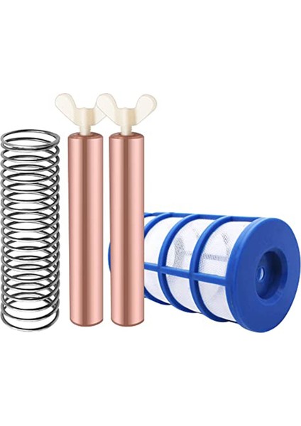 Güneş Havuzu Bakır Anot Yedek Kit Saflaştırma Çubuk Aksesuarları Yedek Havuz Kimyasalları Test Bahçe Temizleme Araçları (Yurt Dışından)