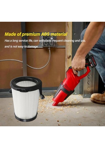 Milwaukee Için 8x 49-90-1950 M12 0850-20 Kompakt Vakum Için Hepa Filtre Değiştirme, Milwaukee, Yıkanabilir ve Yeniden Kullanılabilir (Yurt Dışından) fiyatları