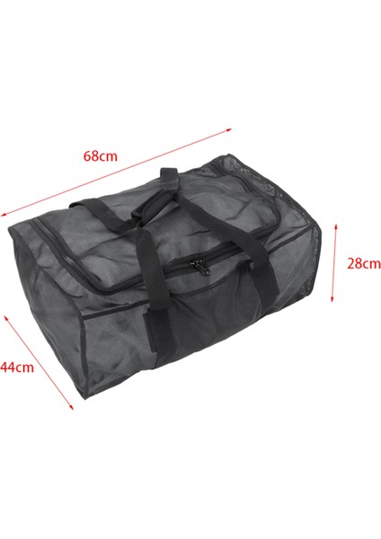 Dalış Örgü Çantası Dalış Geri Uçan Ceket Bcd Dalış Için Hafif Pvc Örgü Çanta Günlük Seyahat 68X44X28CM-A (Yurt Dışından) fırsatları