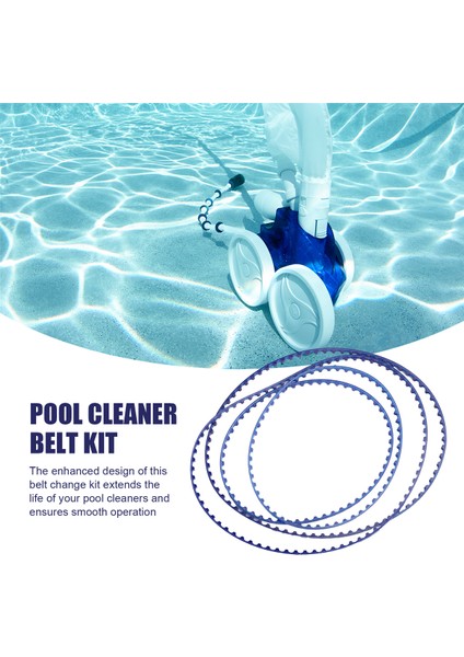 4 Paket 9-100-1017 Büyük ve Küçük Kemer Havuzu Temizleyici Parçaları Değiştirme Kiti Polaris Için 360/380 (Yurt Dışından) fırsatları