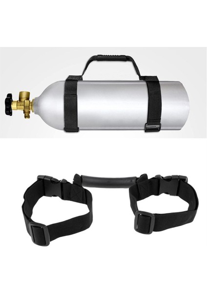 2x Taşınabilir Tüplü Dalış Tankı Tutucu Hava Silindir Taşıyıcı Şişe Tutucu Strap Ayarlanabilir Su Sporları Dalış Aksesuarları (Yurt Dışından) fiyatları