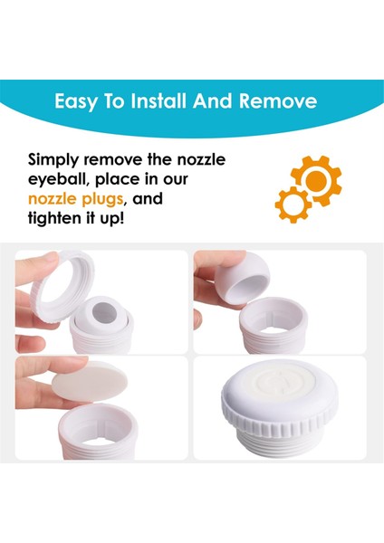 2 Paket Havuz Jet Nozul Kapakları Hayward SP1419D Göz Küresi Nozul, Havuz Mühür Fişleri, Havuz Dönüşü Kapağı (Yurt Dışından) fırsatları