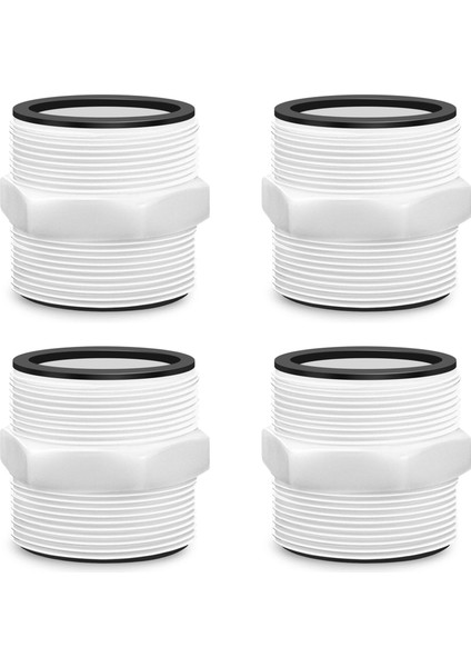 4x Havuz Hortum Adaptörü 1,5 Inç Intex Coleman Havuz Pompası Hortumu Halka Contaları Yüzme Havuzu Hortumu Adaptör Parçaları (Yurt Dışından)