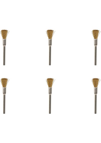 6x Motosiklet Dayanıklı Parlatma Pasopalı Metalik Tel Fırça Temizleme Aracı S (Yurt Dışından)