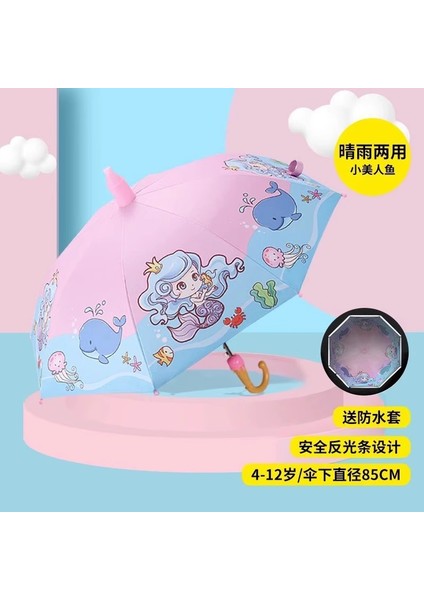 Yeni Çocuk Çizgi Filmi Öğrenci Şemsiyesi (Yurt Dışından)