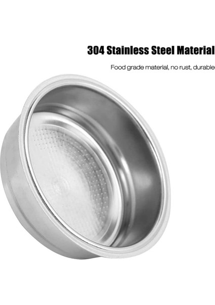 51MM Kahve Filtre Sepeti, 51MM 2 Su Bardağı Filtresi ve 1 Su Bardağı Dipsiz Portafilter, 2pcs Paslanmaz Çelik Kahve Filtre Sepeti (Yurt Dışından) fiyatları