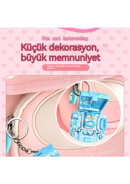 Bebek Evi Odası Modeli Anahtarlık Kolye (Yurt Dışından) modelleri