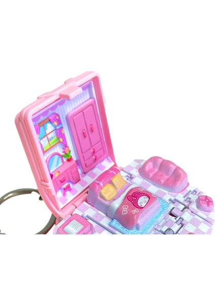 Katlanır Sırt Çantası Anahtarlık Kolye (Yurt Dışından)