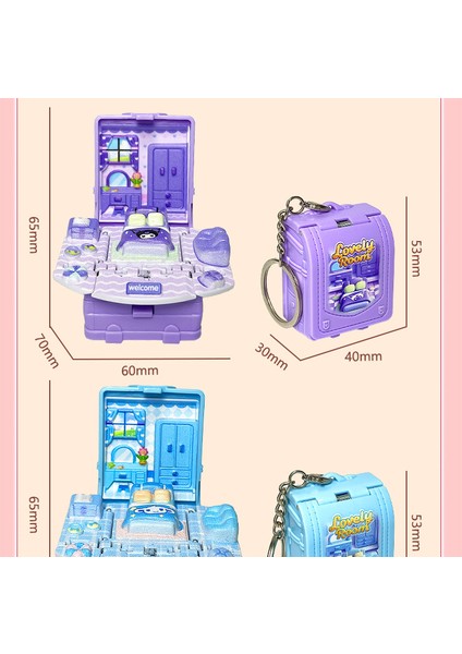 Katlanır Sırt Çantası Anahtarlık Kolye (Yurt Dışından) modelleri