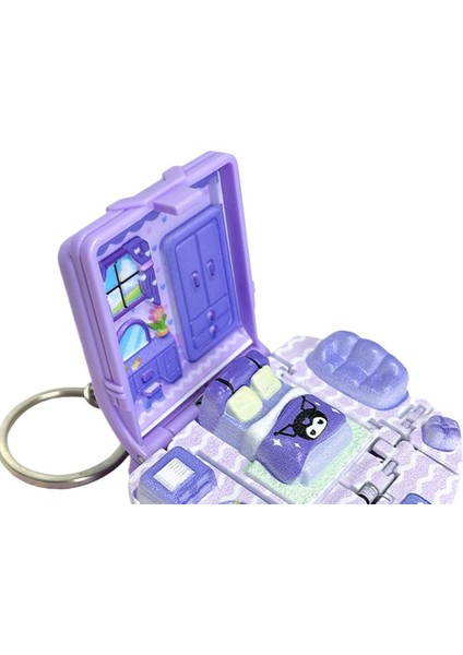 Katlanır Sırt Çantası Anahtarlık Kolye (Yurt Dışından)