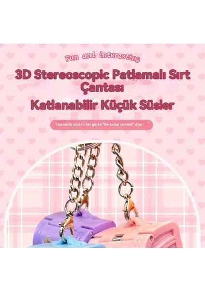 Katlanır Sırt Çantası Anahtarlık Kolye (Yurt Dışından) indirimleri