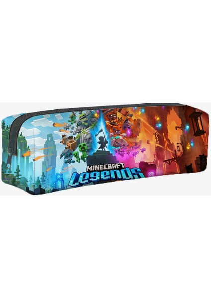 Yeni Minecraft Büyük Kapasiteli Kalem Çantası (Yurt Dışından)