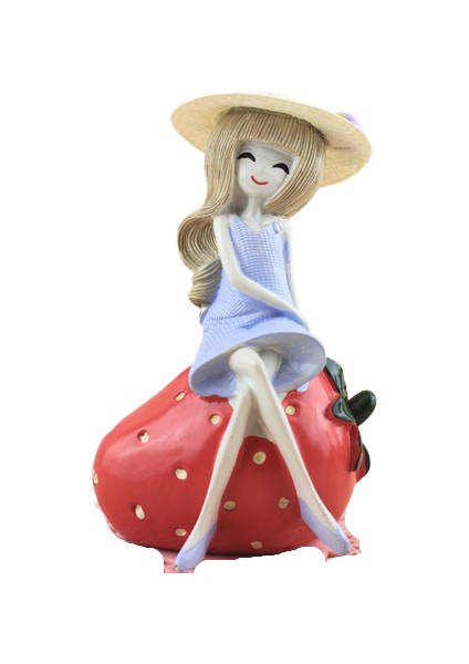 Meyve Kızı Reçine El Sanatı Takı Dekorasyonu (Yurt Dışından)