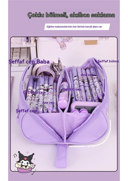 Yeni Model Silindirik Şeffaf Büyük Kapasiteli Kırtasiye Kutusu (Yurt Dışından) fırsatları