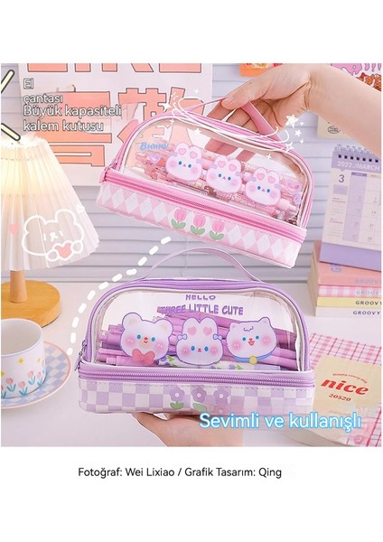 Büyük Kapasiteli, Leke Tutmayan Kalem Çantası (Yurt Dışından) fiyatları