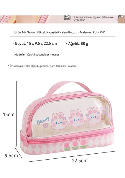 Büyük Kapasiteli, Leke Tutmayan Kalem Çantası (Yurt Dışından) fırsatları