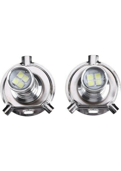 4 Pcs H4 9003 Hb2 LED Motosiklet Far Ampulleri Hıd Hıd Hı &amp; Düşük Kaydı 6500K Beyaz Güç (Yurt Dışından) modelleri