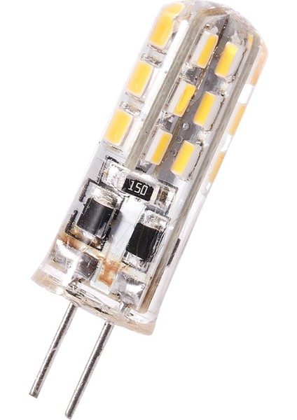 2x G4 LED Spot Ampul Lambası 1.5W 24 Smd 3014 Sıcak Beyaz 12V Dc (Yurt Dışından) fırsatları