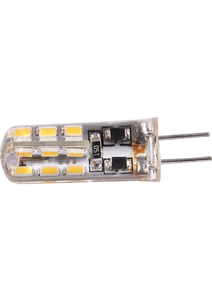 2x G4 LED Spot Ampul Lambası 1.5W 24 Smd 3014 Sıcak Beyaz 12V Dc (Yurt Dışından) indirimleri
