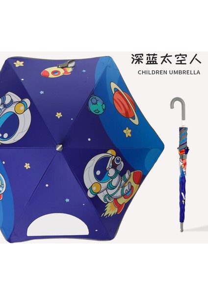 Sevimli Karikatür Tarzı Öğrenci Şemsiyesi (Yurt Dışından)