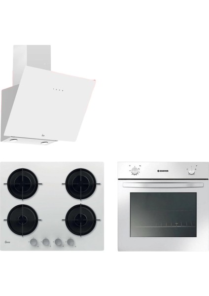 Luremo Ankastre Set (HDG6C1GWTK + HVW6MW + HON100W)