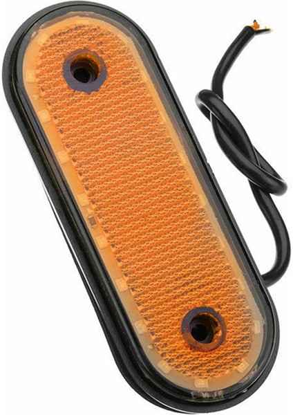 16PCS Amber Markerings Işık Yan Işaretleyici 20LED 24V Happyk Lamba Kamyon Kamyon Yan Işaretçi Kamyon Için Işıklar (Yurt Dışından)