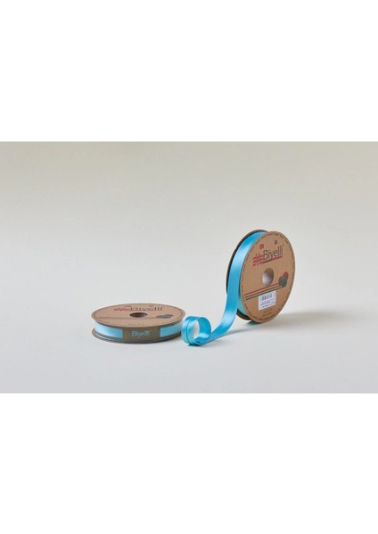 Biye Saten Katlı 029 Koyu Mint 2 cm 25 Metre Polyester