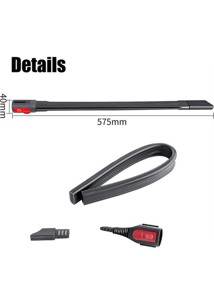Dyson V15 V11 V10 V8 V7 Için Uyumlu Esnek Lance Nozulu, Esnek Nozul Araba Temizleme Kiti Uzatma Hortumu (Yurt Dışından) fiyatları